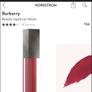 Burberry lip color